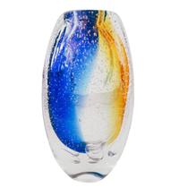 Vaso Murano Decoração 14x7x26cm Aurora Mek