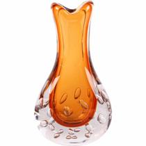 Vaso Murano Decoração 16x8x32cm Gaeta Mek Vaso Murano Decoração 16x8x32cm Gaeta Mek