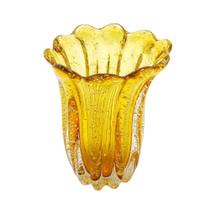 Vaso Murano Italiano Âmbar Gracioso Design
