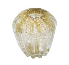 Vaso Murano Italiano Decorativo Pigmento Âmbar Luxo Vaso Murano Italiano Decorativo Pigmento Âmbar Luxo