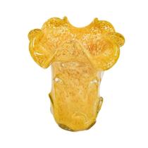 Vaso Murano Italiano Menor Cor Damasco Pigmentos Relevos Vaso Murano Italiano Menor Cor Damasco Pigmentos Relevos