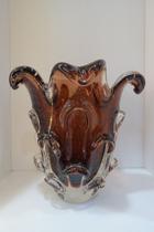 Vaso Murano Marrom São Marcos