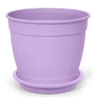 Vaso n3,5 lilás aquarela + Prato n1,2 lilás nutriplan Vaso n3,5 lilás aquarela + Prato n1,2 lilás nutriplan