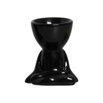 Vaso Noa Plant Preto Sentado Pernas Cruzadas