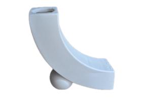 Vaso Nórdico Moderno Vìrgula em Cerâmica para Decoração Vaso Nórdico Moderno Vìrgula em Cerâmica para Decoração