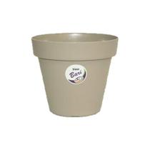 Vaso Okla Bari Cinza Taupe para Jardim - 1,4L