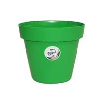 Vaso Okla Bari Verde para Jardim - 15 X 12,9cm