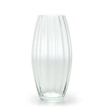 Vaso Oliva Grande - Murano Decorativo Transparente - Cristais Cadoro