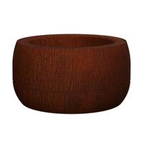 Vaso Oma Suspenso com Corda 24 (2L) Cor Aço Corten JAPI
