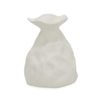 Vaso organic em ceramica cinza mart 30,5cm Vaso organic em ceramica cinza mart 30,5cm