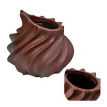 Vaso Orgânico Para Plantas e Arranjo ou Decoração em Poli Resina Leve e Resistente