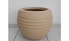 Vaso Oval JATEADO N1