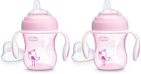 Vaso para Beber Chicco Transition 200 mL con Pico de Silicona para 4+ Meses Vaso para Beber Chicco Transition 200 mL con Pico de Silicona para 4+ Meses