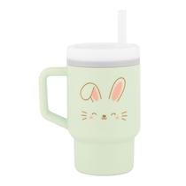 Vaso para Beber Infantino Mi Primer Vaso de Silicona 266 ml con Diseño de Conejito