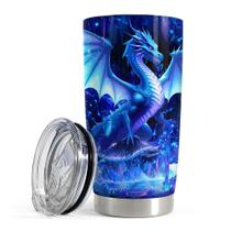 Vaso para Beber SANDJEST Dragon Tumbler de Acero Inoxidable 590 ml