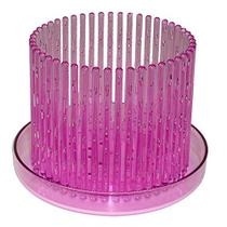 Vaso para Orquídeas rePotme Carousel 13 cm Quartzo Rosa com Prato Vaso para Orquídeas rePotme Carousel 13 cm Quartzo Rosa com Prato