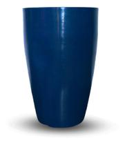 Vaso para planta Cone Liso em polietileno 55 Azul Macaúba