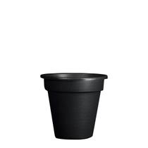 Vaso Para Planta De Plastico Redondo Medio N3 - Preto