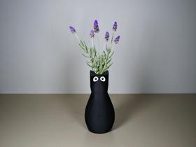 Vaso para planta em formato de Gato