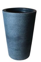 vaso para planta em polietileno escovado 50cm com tratamento UV 35 litros