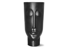 Vaso para Planta Face Totem Homem N85 Nutriplan Cor Preto