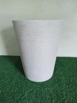 vaso para planta natural em polietileno coluna redonda G 58x36