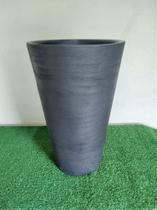 vaso para planta natural em polietileno coluna redonda G 58x36
