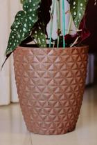 Vaso Para Planta Polietileno Diamante 3D N1 - Arte Decore