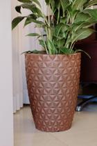 Vaso Para Planta Polietileno Diamante 3D N2 - Arte Decore