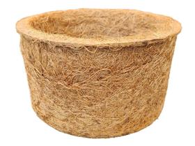 Vaso Para Planta Xaxim Fibra De Coco Natural Nº04 - 01 Und