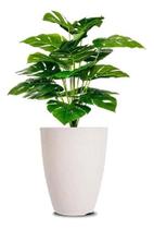 Vaso Para Plantas 31 Cor Branco Mármore