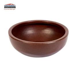Vaso Para Plantas Bacia Safira 50x17 Cm Café - Afort