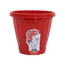 Vaso para Plantas Decorativo Cachepot Com Prato N13 Uninjet