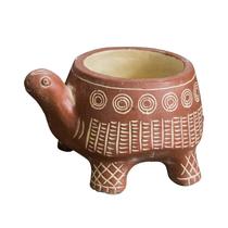 Vaso para plantas para animais Flowerpot Creative Turtle Cement 900g