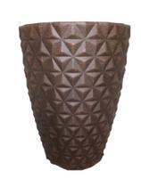 Vaso para plantas - Polietileno Coluna Diamante M - 49x36