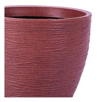 Vaso Para Plantas Redondo Elba 27cm Café - Afort