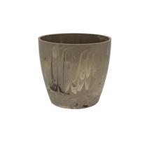 Vaso Pequeno Cachepo De Mesa 12,5cm X 12cm Cactos Suculentas Cores Modernas Linha Premium