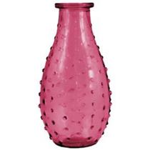 Vaso Pequeno Decorativo Vidro Rosa 15cm Vaso Pequeno Decorativo Vidro Rosa 15cm