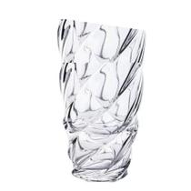 Vaso Petals de vidro Transparente C/ Detalhes 20cm Vaso Petals de vidro Transparente C/ Detalhes 20cm