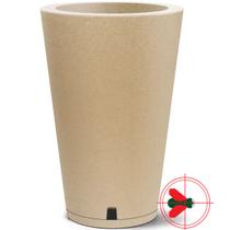 Vaso Petra Cone Nº45 Com Prato Areia