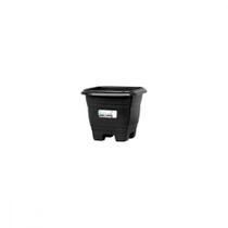 Vaso Pl.Quadrado N.17 Preto-9248