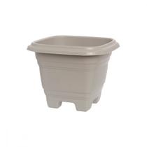 Vaso Pl.Quadrado N.22 Areia-9549