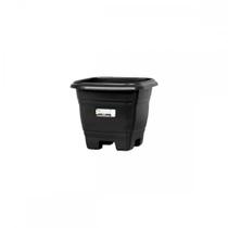 Vaso Pl.Quadrado N.22 Preto-9249