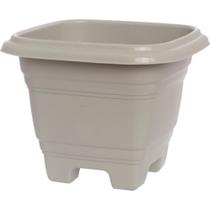 Vaso Pl.Quadrado N.35 Areia-9651