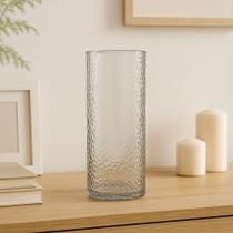 Vaso Plain em Vidro Transparente 25cm