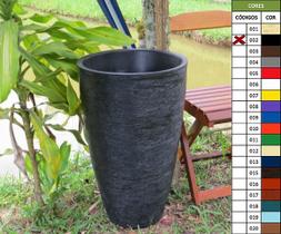 Vaso Planta 65x40 Oval Moderno Polietileno - BGPLASTICOS