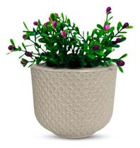 Vaso Planta Pequeno Decorativo Jardim 15cm Calcário