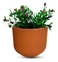 Vaso Planta Pequeno Decorativo Jardim 15cm Terracota