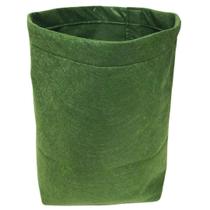 Vaso Plantas Feltro 15 Litros Decoração Moderno Verde