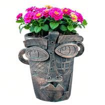 Vaso Planter BJVF Picasso Abstract Face 3D Jigsaw Resina